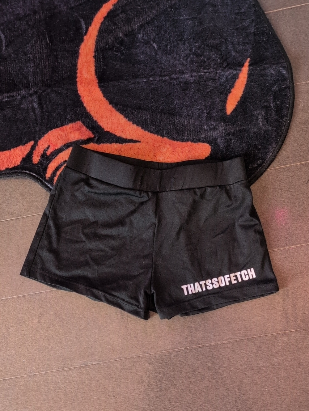Black Spandex Shorts